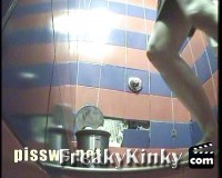Hidden camera in the womens restroom - release 121-3